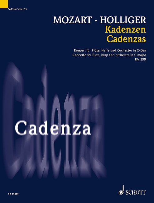 Vorderes Coverbild Kadenzen KV 299 Band 15