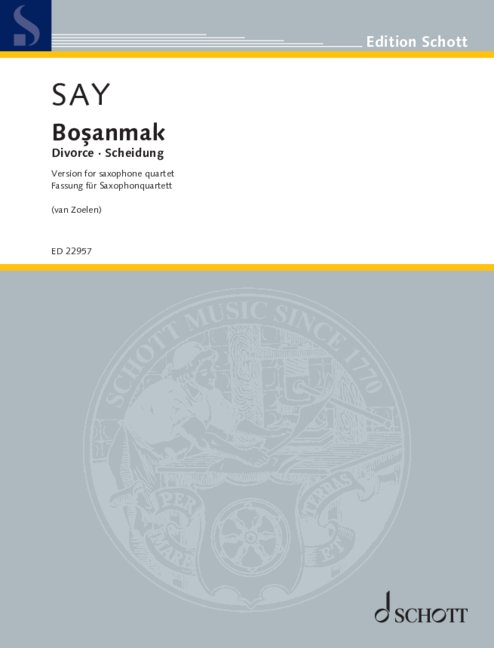 Vorderes Coverbild Bo?anmak op. 29a 
