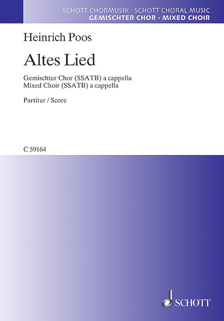 Vorderes Coverbild Altes Lied 