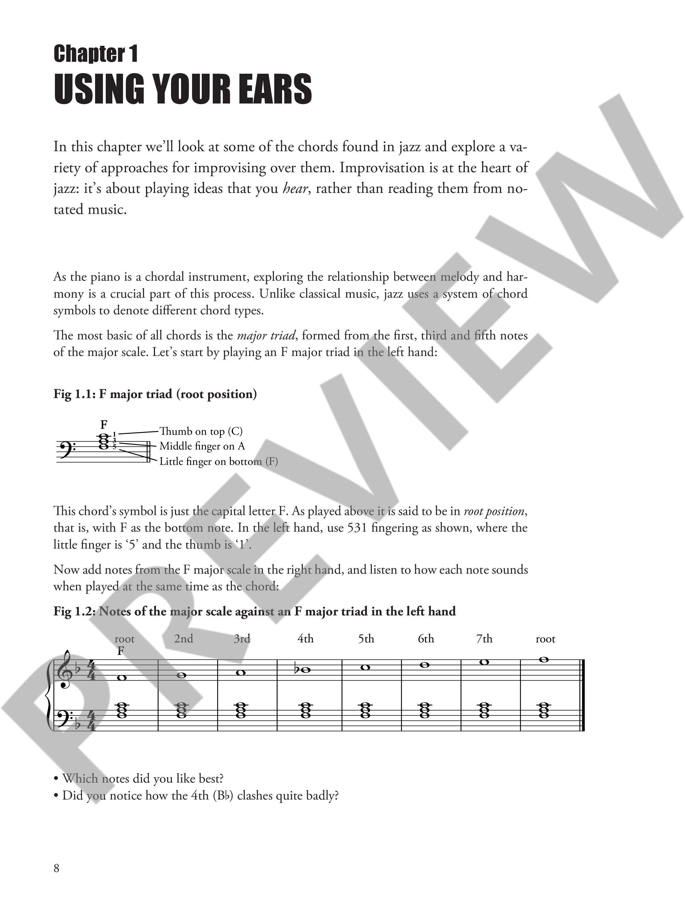 Anderes Coverbild Beginning Jazz Piano Band 1