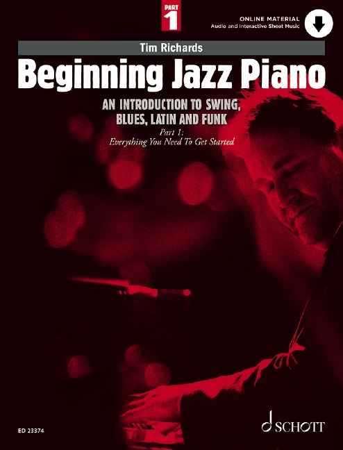 Vorderes Coverbild Beginning Jazz Piano Band 1