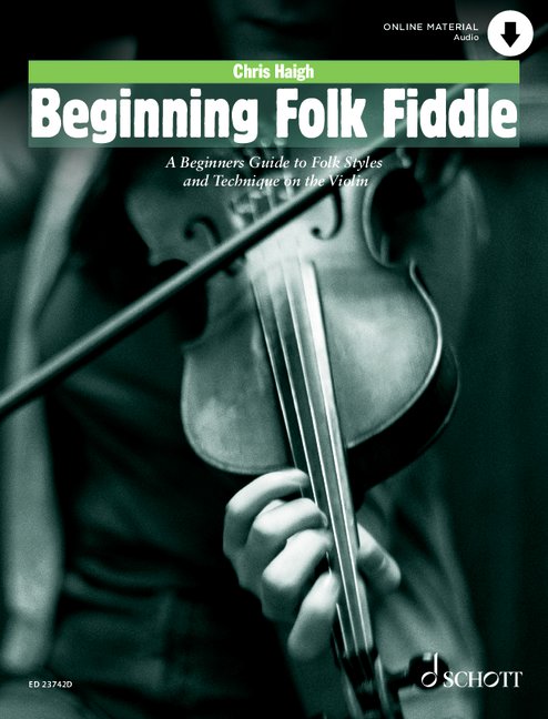 Vorderes Coverbild Beginning Folk Fiddle 