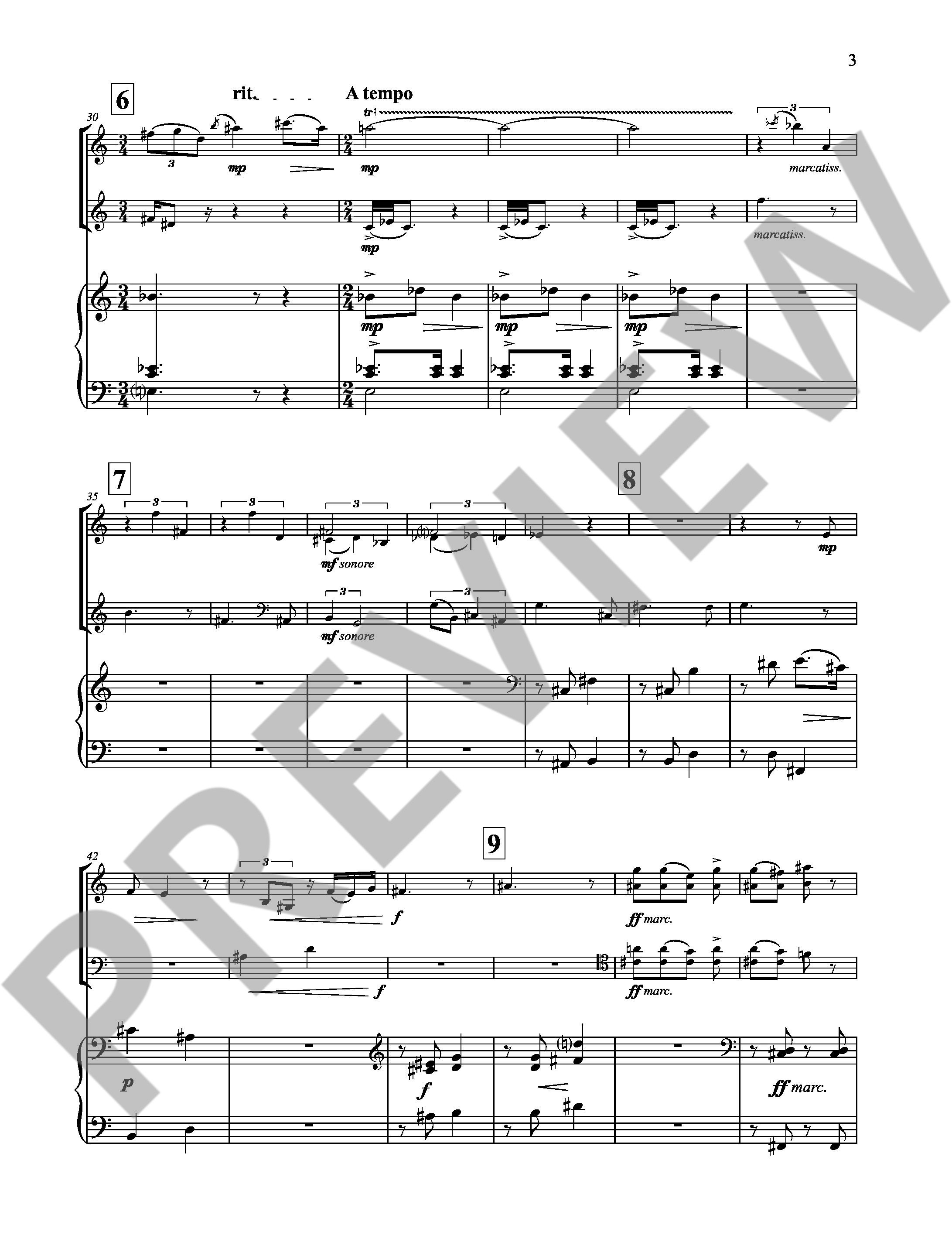 Anderes Coverbild Piano Trio No. 2 op. 100 