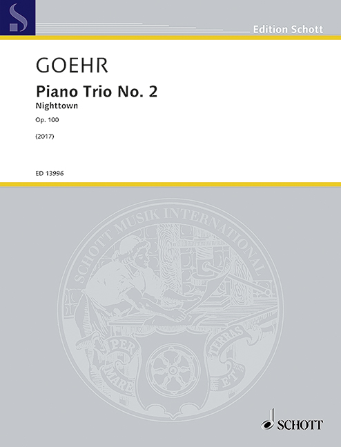 Vorderes Coverbild Piano Trio No. 2 op. 100 