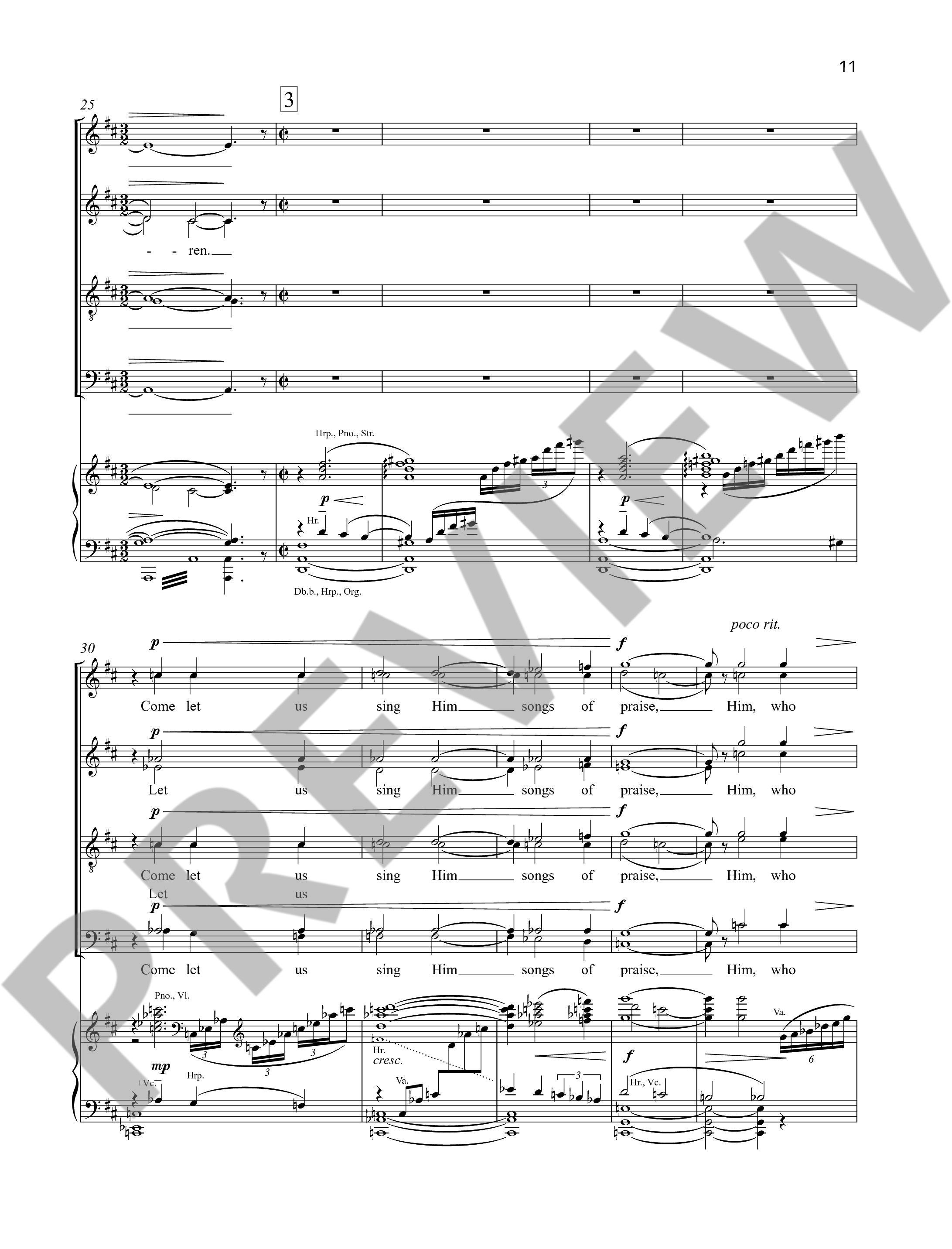 Anderes Coverbild Passover Psalm op. 30 