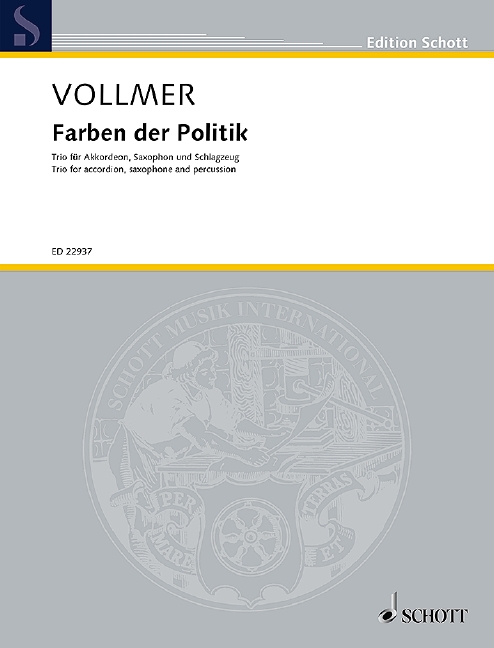 Vorderes Coverbild Farben der Politik 