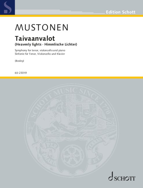Vorderes Coverbild Taivaanvalot (Himmlische Lichter)