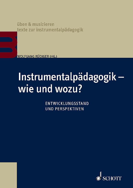 Vorderes Coverbild Instrumentalpädagogik – wie und wozu? 