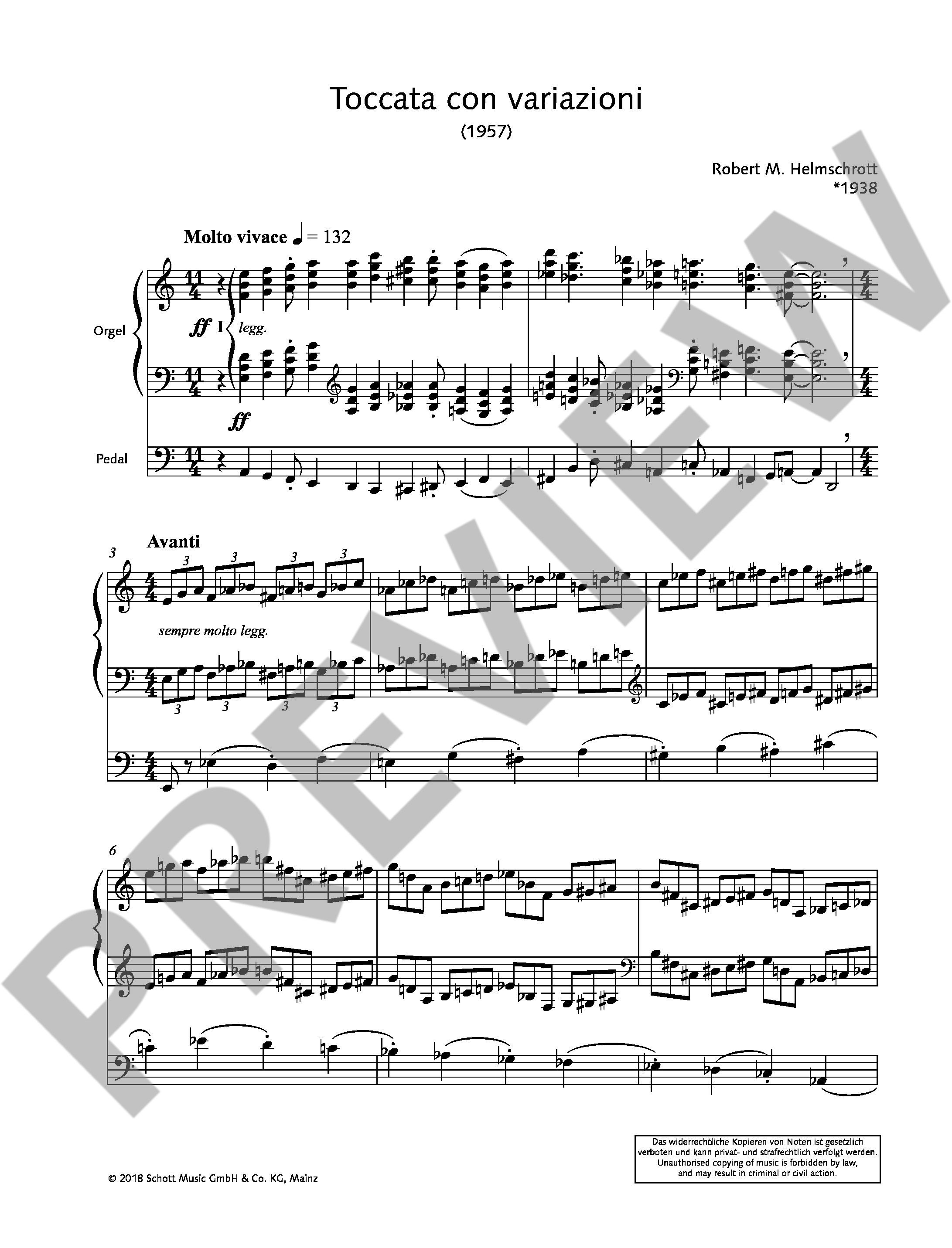 Anderes Coverbild Toccata con Variazioni 