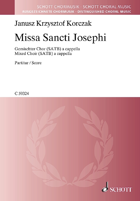 Vorderes Coverbild Missa Sancti Josephi 