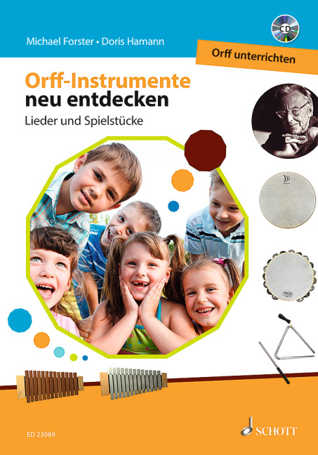 Vorderes Coverbild Orff-Instrumente neu entdecken 