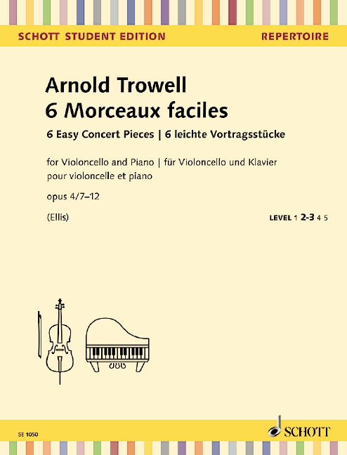 Vorderes Coverbild 6 leichte Vortragsstücke op. 4/7-12 