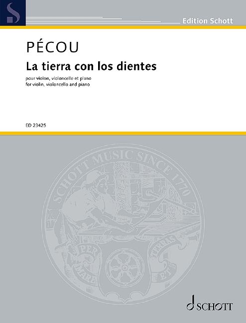 Vorderes Coverbild La tierra con los dientes 