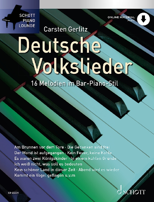 Vorderes Coverbild Deutsche Volkslieder 