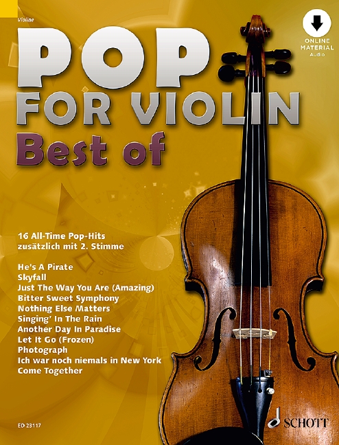Vorderes Coverbild Pop for Violin - Best of 
