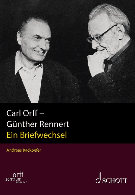Vorderes Coverbild Carl Orff - Günther Rennert Band I/2