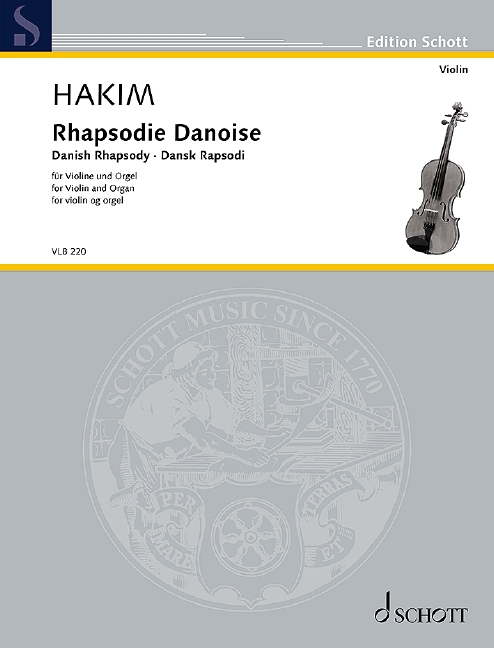 Vorderes Coverbild Rhapsodie Danoise 