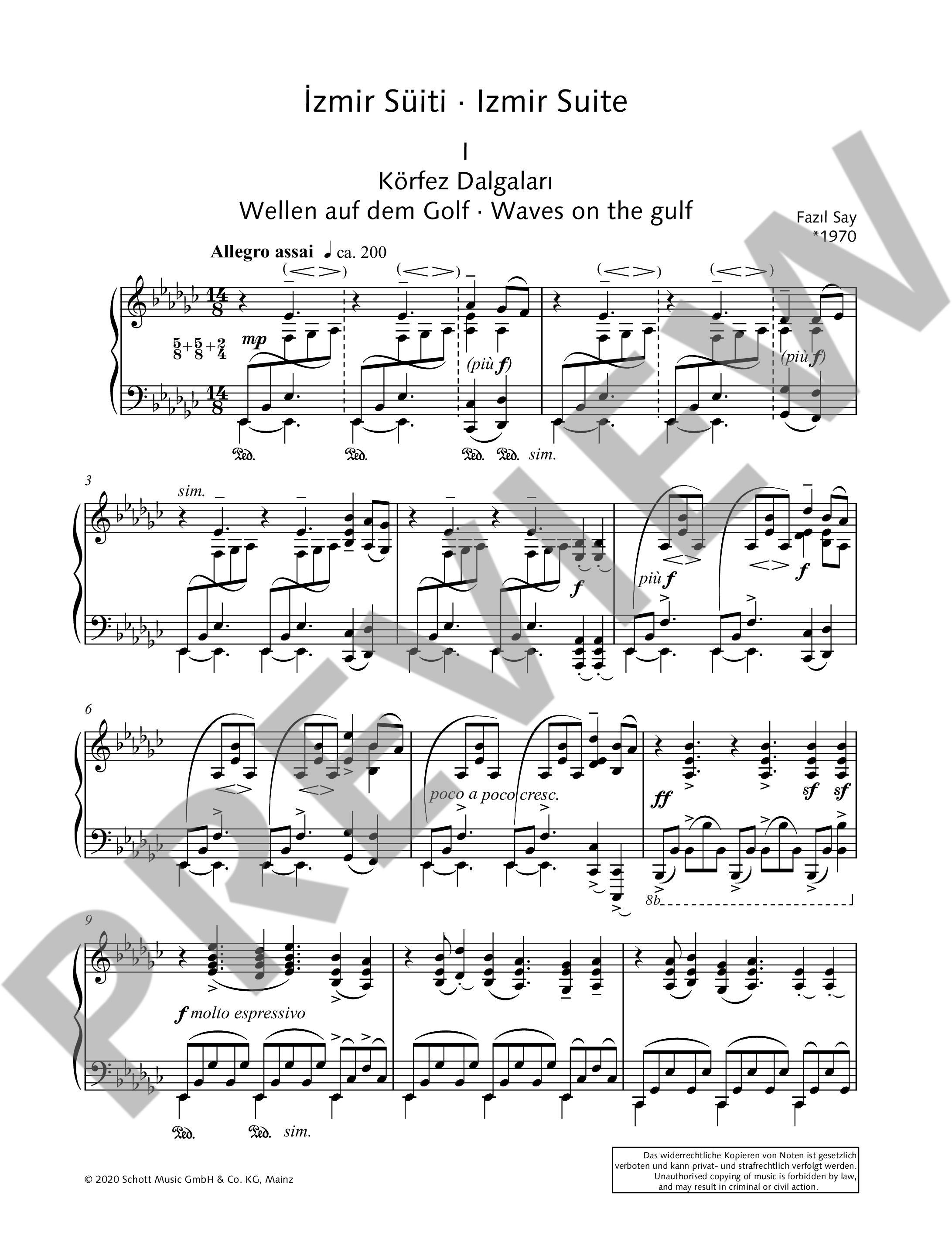 Anderes Coverbild ?zmir Süiti op. 79 