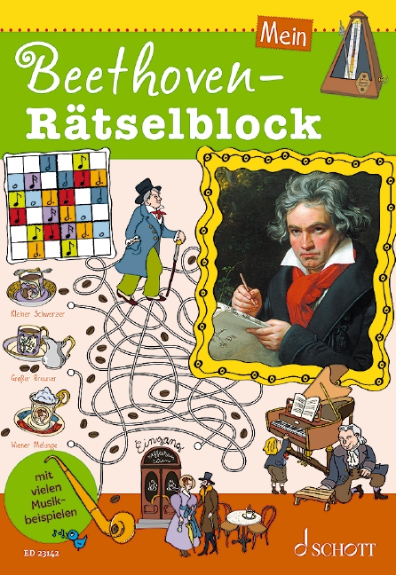 Vorderes Coverbild Mein Beethoven-Rätselblock 