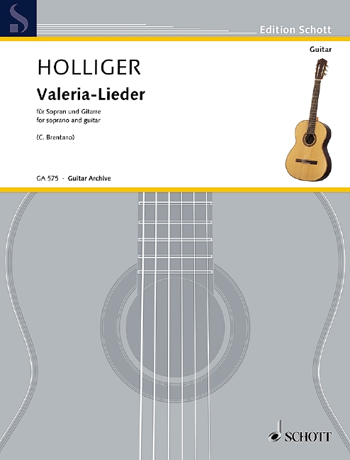 Vorderes Coverbild Valeria-Lieder 