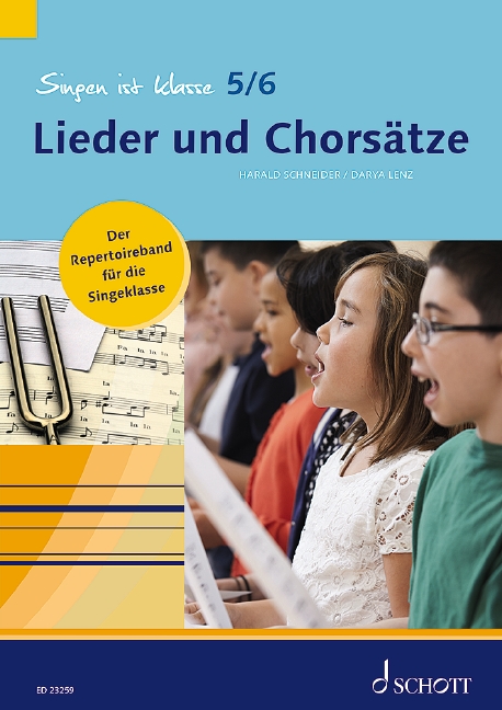 Vorderes Coverbild Singen ist klasse 5/6 - Lieder und Chorsätze 