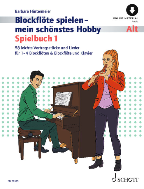 Vorderes Coverbild Blockflöte spielen - mein schönstes Hobby Spielbuch 1