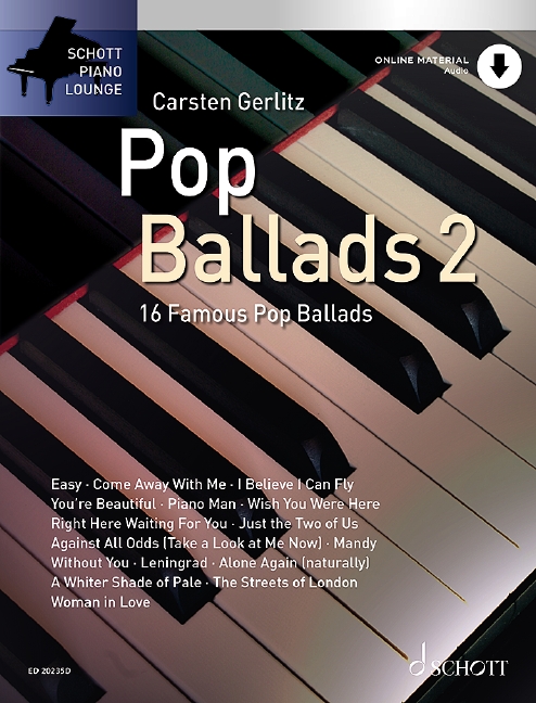 Vorderes Coverbild Pop Ballads 2 Band 2