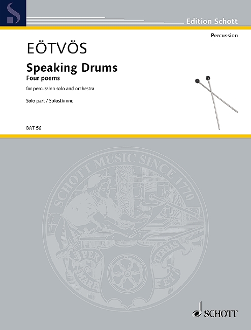 Vorderes Coverbild Speaking Drums 