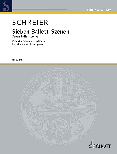 Vorderes Coverbild Sieben Ballett-Szenen 