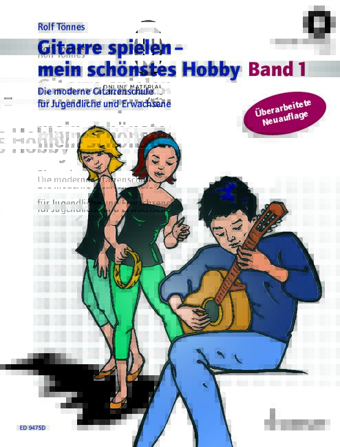 Vorderes Coverbild Gitarre spielen - mein schönstes Hobby Band 1