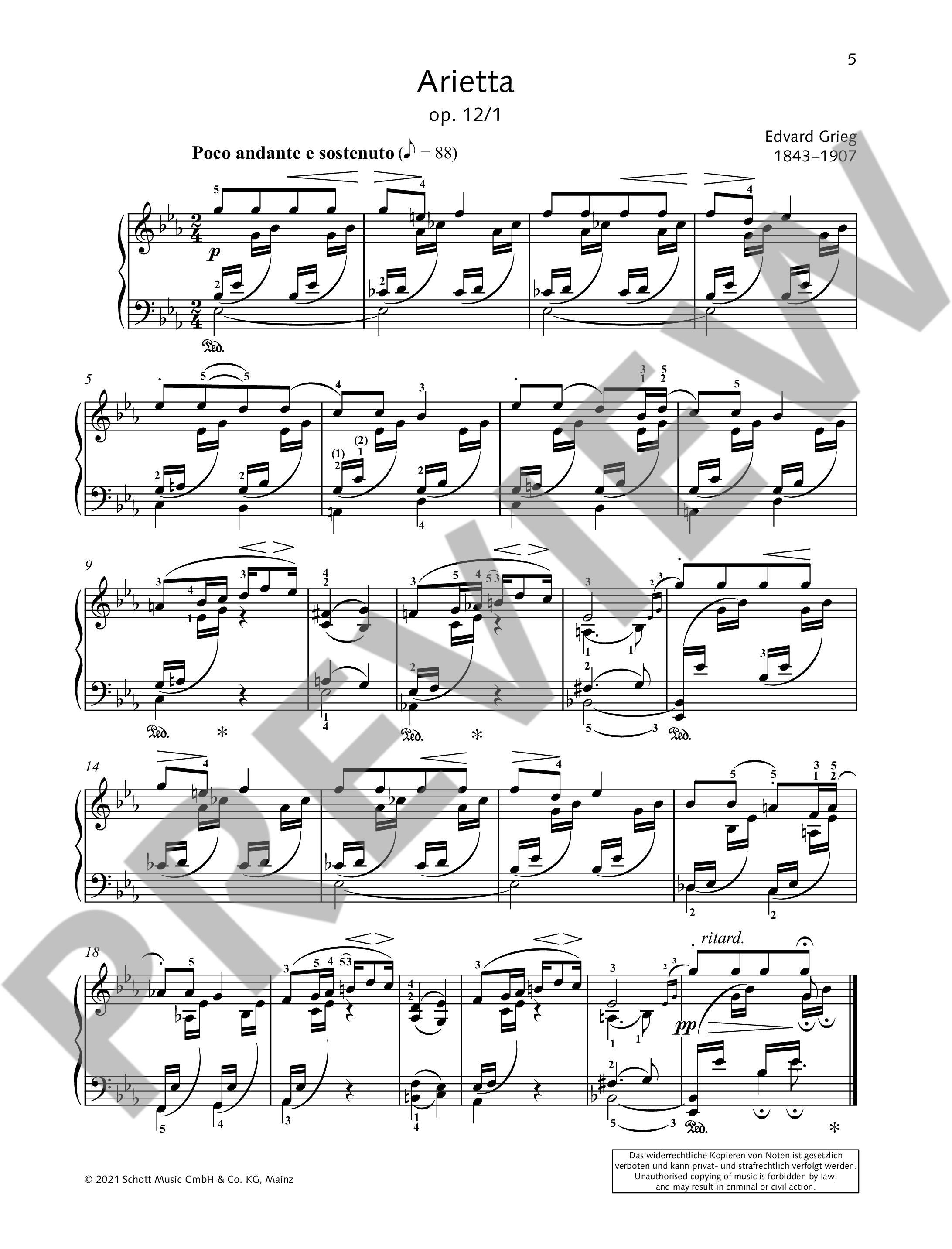 Anderes Coverbild Mein erster Grieg 