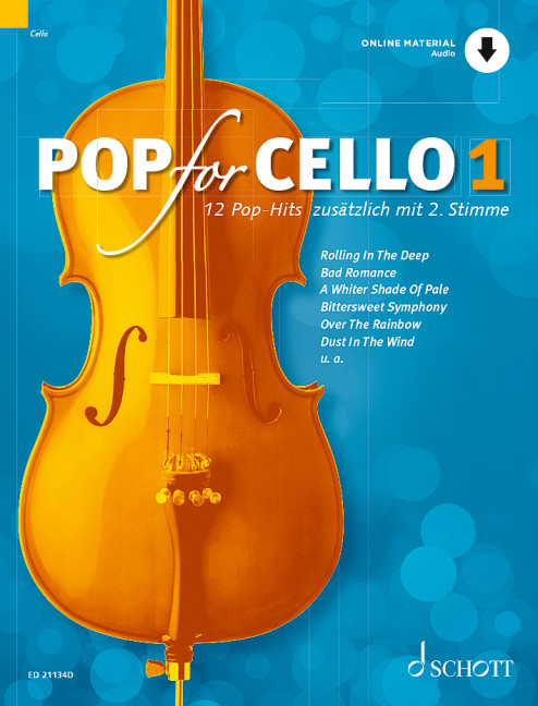 Vorderes Coverbild Pop for Cello Band 1