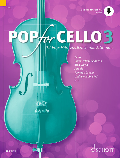 Vorderes Coverbild Pop for Cello Band 3