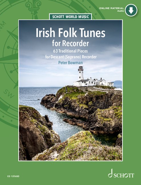 Vorderes Coverbild Irish Folk Tunes for Descant Recorder 