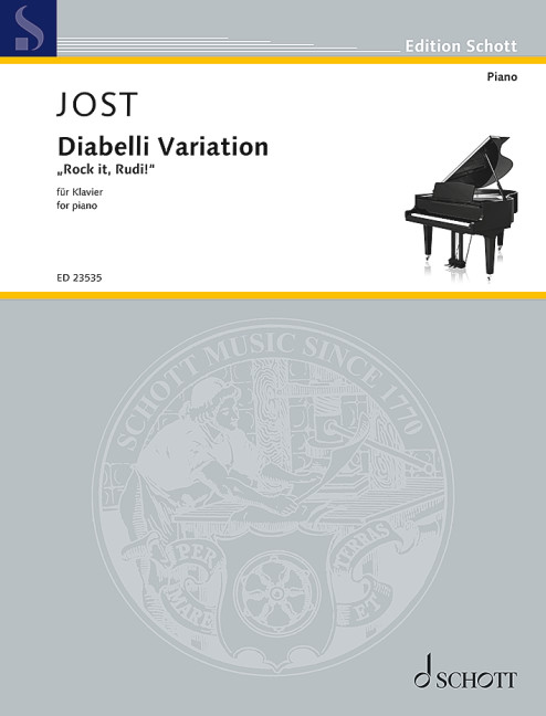 Vorderes Coverbild Diabelli Variation "Rock it, Rudi!" 