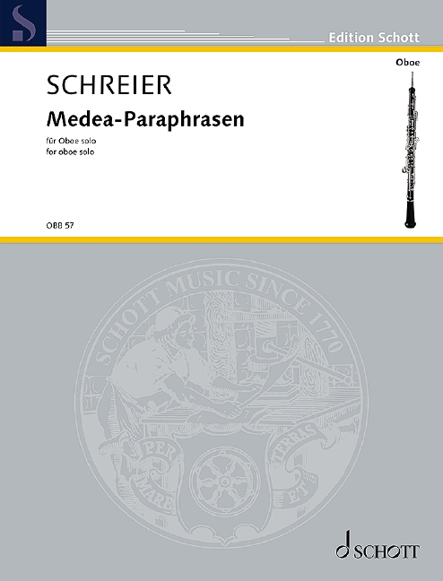Vorderes Coverbild Medea-Paraphrasen 