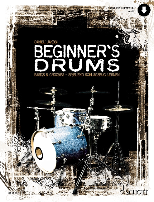 Vorderes Coverbild Beginner's Drums 