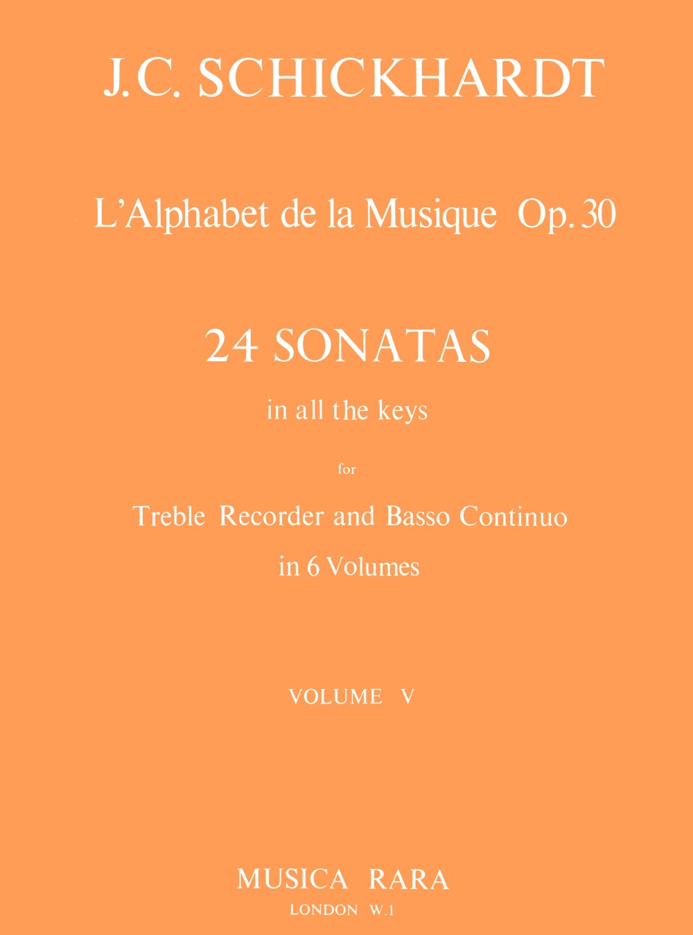 Vorderes Coverbild L'Alphabet de la Musique op. 30 / Nr. 17-20