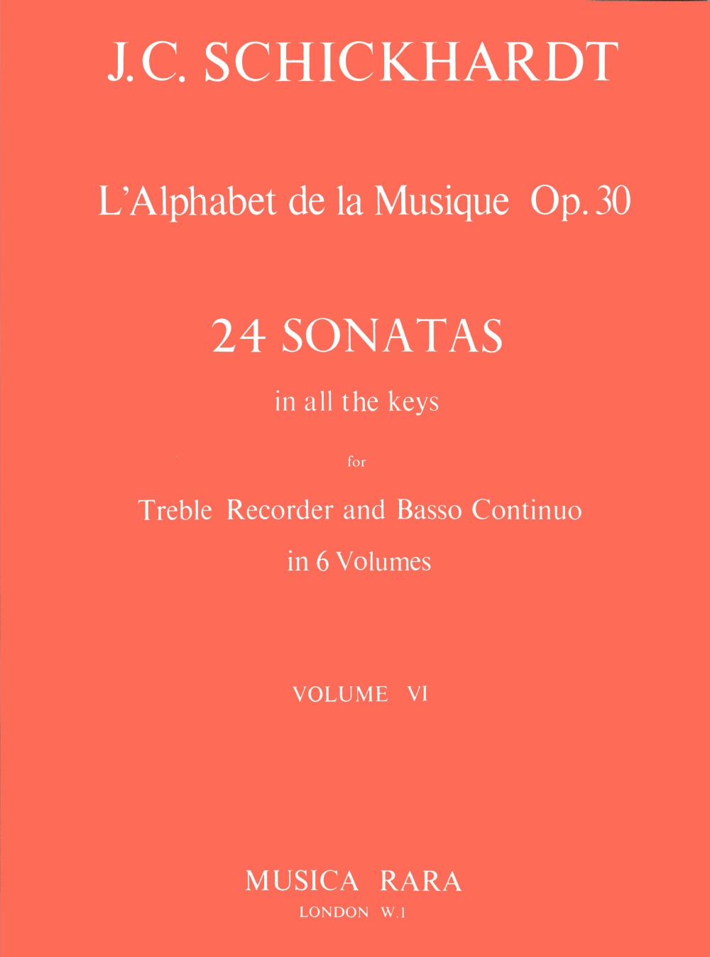 Vorderes Coverbild L'Alphabet de la Musique op. 30 / Nr. 21-24