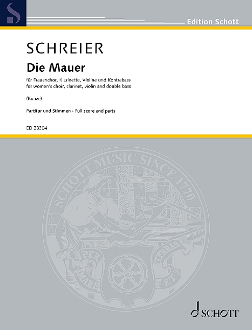 Vorderes Coverbild Die Mauer 