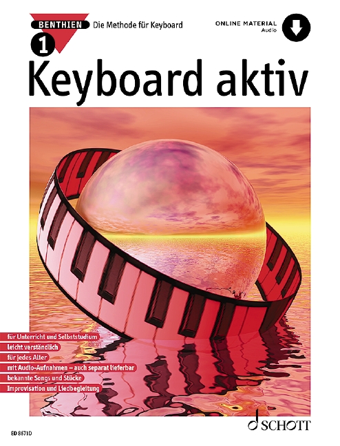 Vorderes Coverbild Keyboard aktiv Band 1
