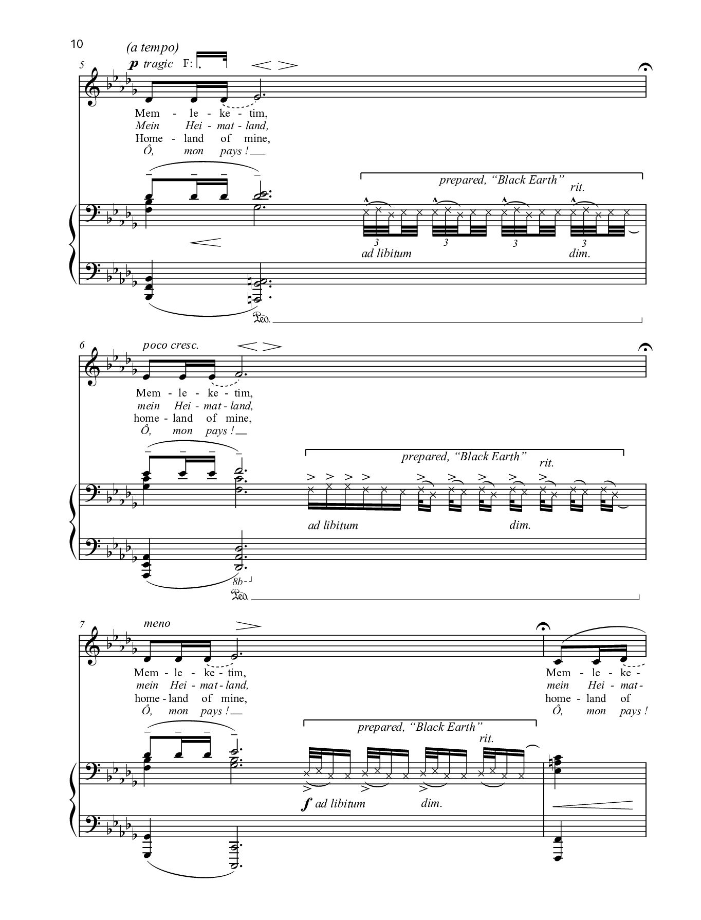 Anderes Coverbild Memleketim op. 5 Nr. 9 