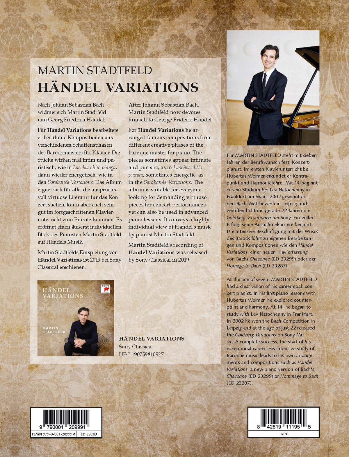Anderes Coverbild Händel Variations 