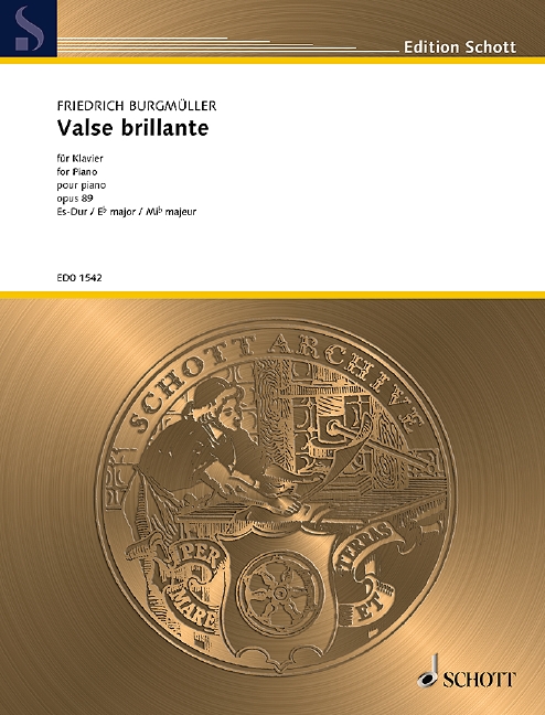 Vorderes Coverbild Valse brillante op. 89 
