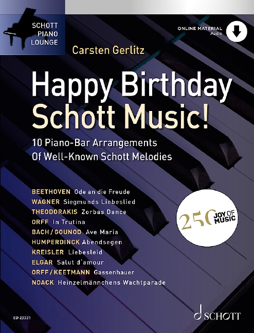 Vorderes Coverbild Happy Birthday, Schott Music! 