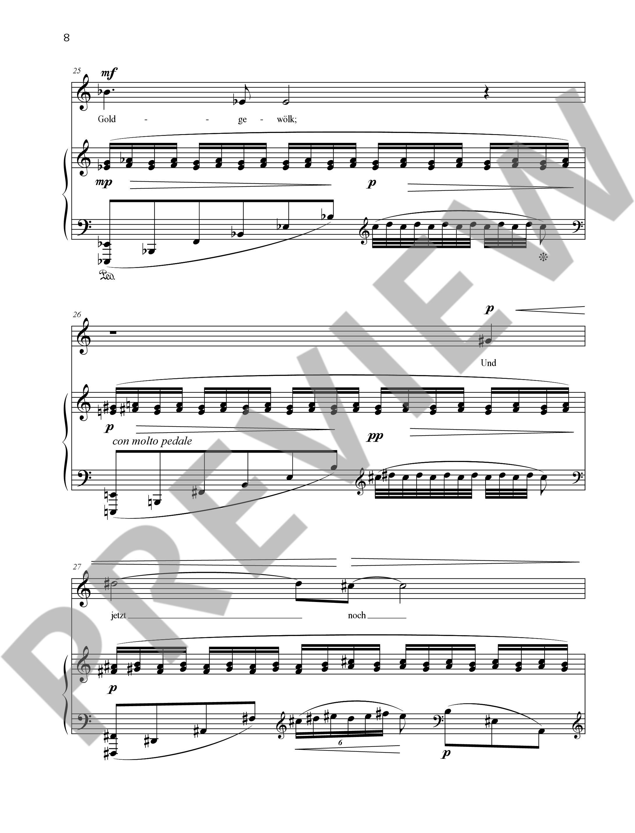 Anderes Coverbild Fünf Lieder op. 99 