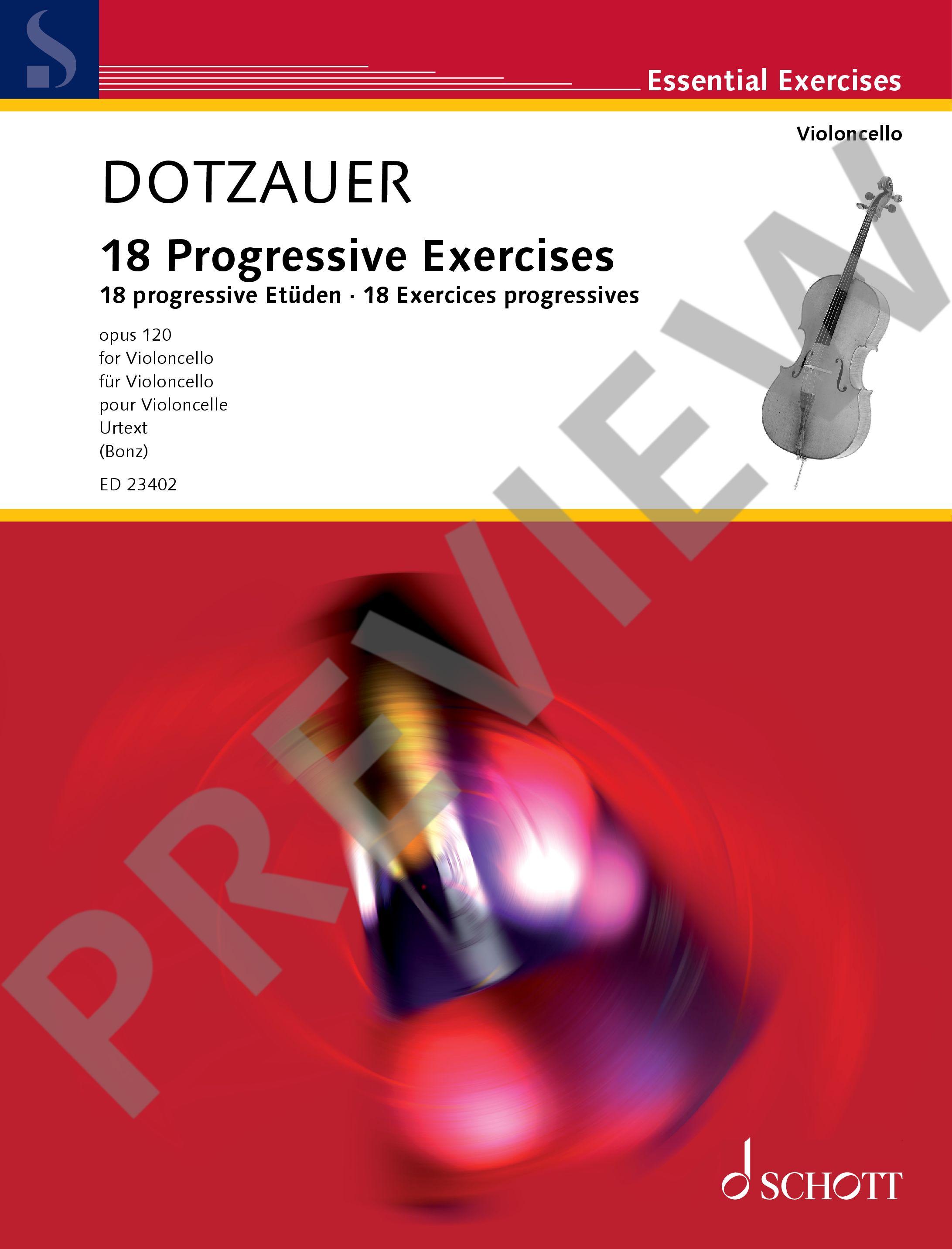 Anderes Coverbild 18 progressive Etüden op. 120 
