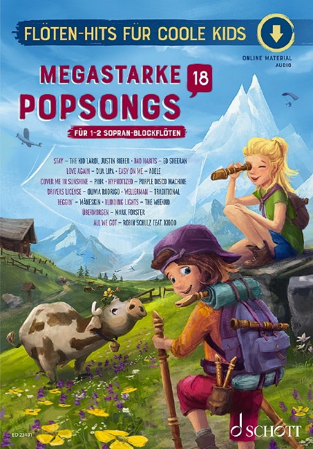 Vorderes Coverbild Megastarke Popsongs Band 18