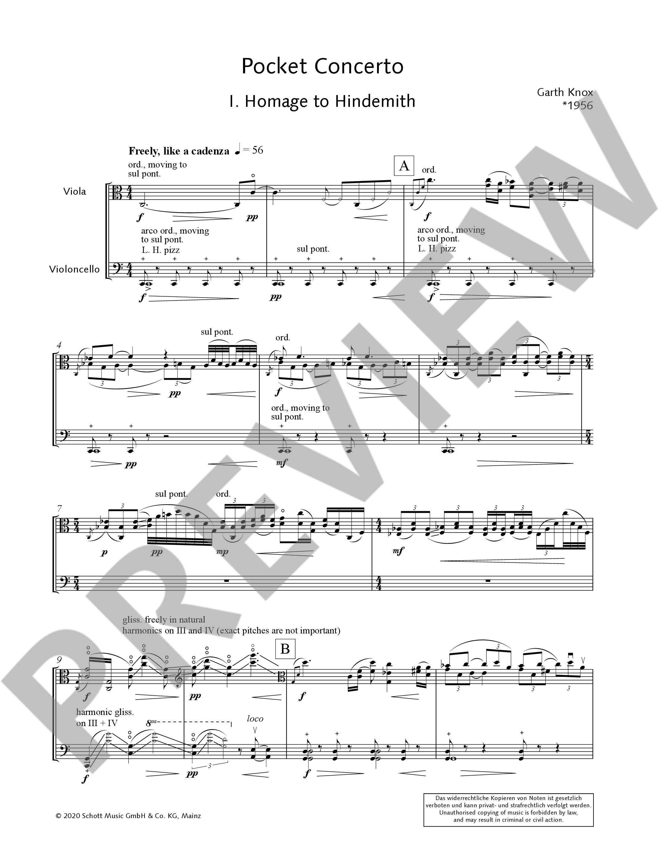 Anderes Coverbild Pocket Concerto 