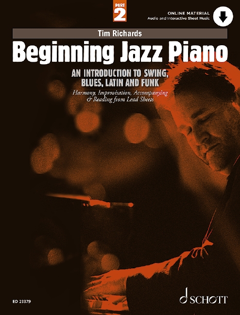 Vorderes Coverbild Beginning Jazz Piano 2 2